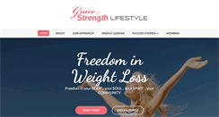 Desktop Screenshot of graceandstrengthlifestyle.com